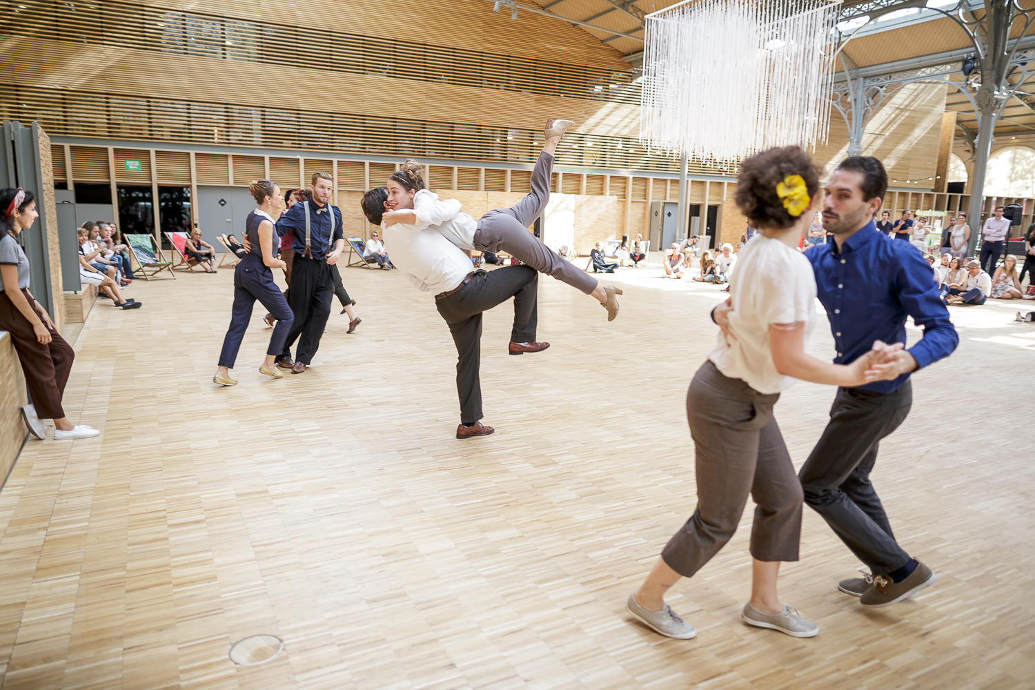  Shake That Swing au Carreau du Temple pour le Forum des associations. http://www.ebobrie.com/shake-that-swing-au-carreau-du-temple-10092016 