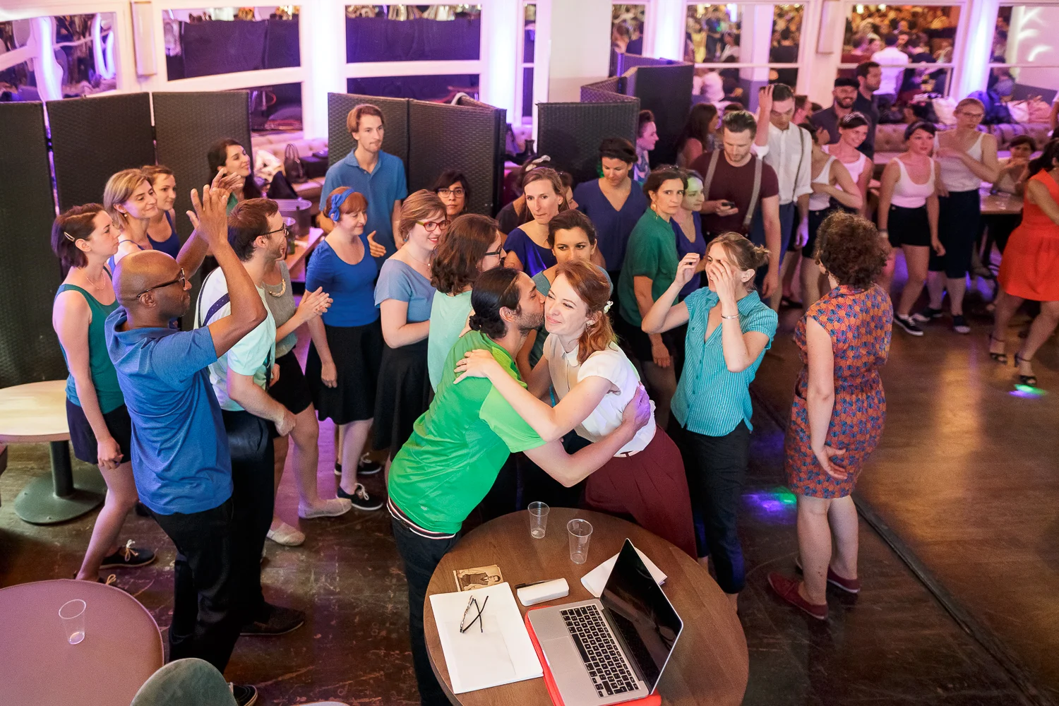 Bal Swing au Chalet du Lac avec Swing Deluxe. Photo: For Dancers Only - http://www.ebobrie.com/chalet-du-lac-25062017
