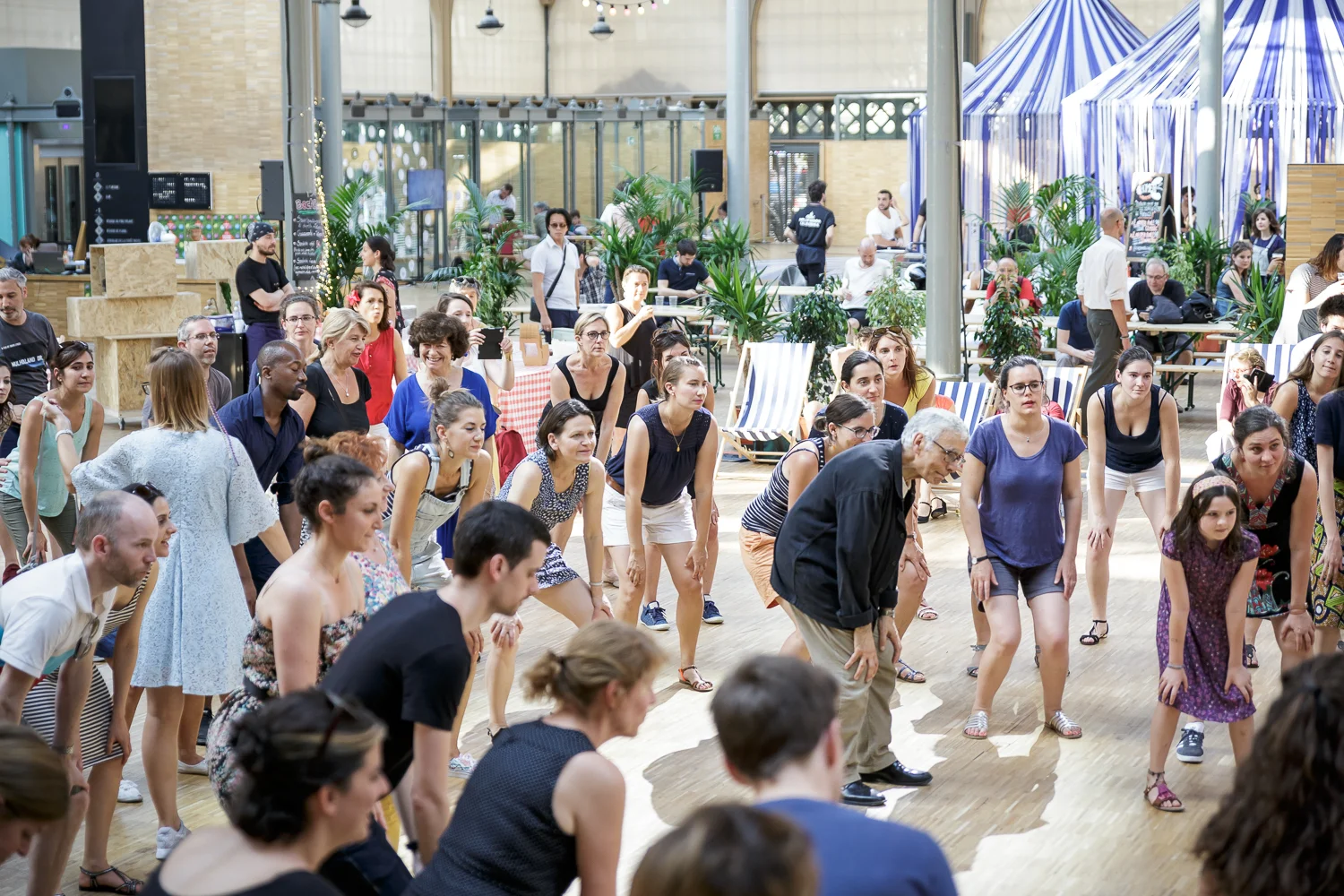 Bal Swing au Carreau du Temple. Galerie web: www.ebobrie.com/carreau-du-temple-08072017