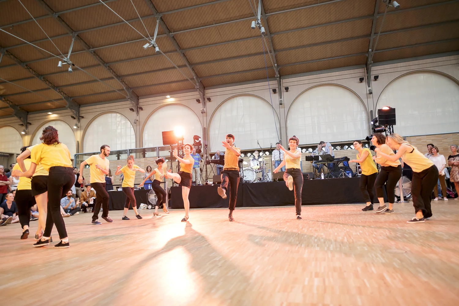Bal Swing au Carreau du Temple. Galerie web: www.ebobrie.com/carreau-du-temple-08072017