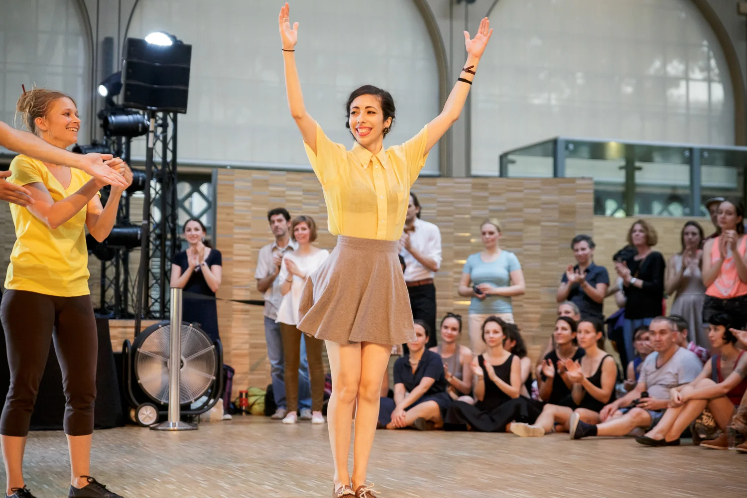 Bal Swing au Carreau du Temple. Galerie web: www.ebobrie.com/carreau-du-temple-08072017