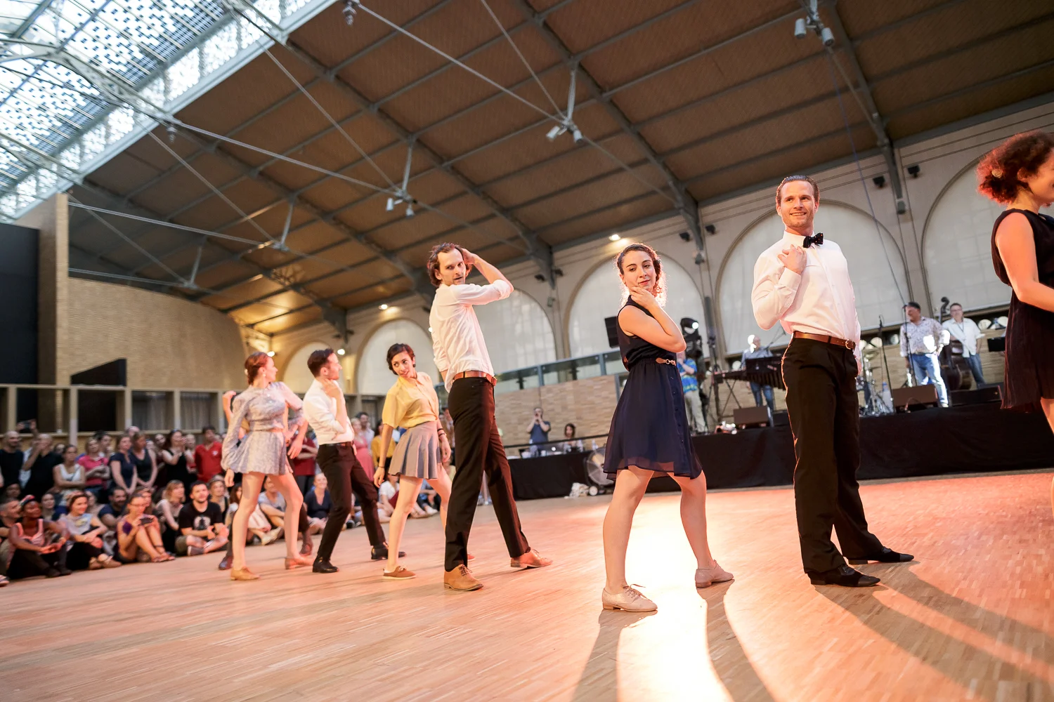 Bal Swing au Carreau du Temple. Galerie web: www.ebobrie.com/carreau-du-temple-08072017