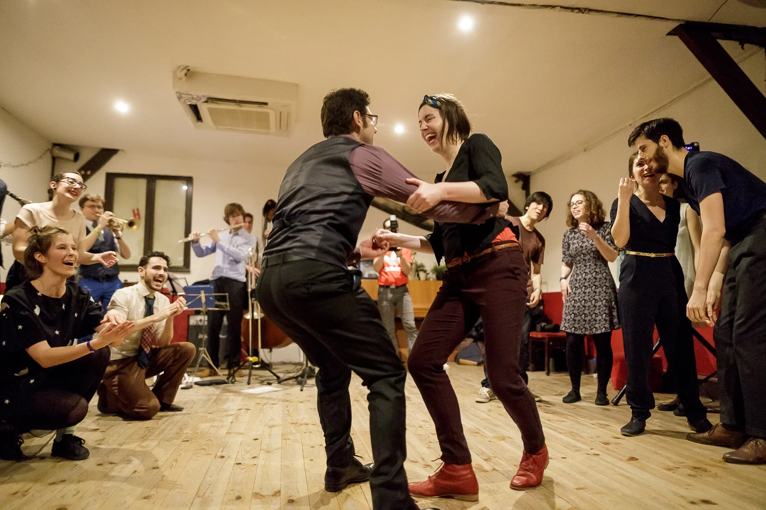 Paris Swing Workshop 2018, Saturday Night Party with the Jacks'&'Jills - Photo Credit: For Dancers Only (http://d.pr/1fEEY) - http://www.ebobrie.com/paris-swing-workshop-27012018-au-chantier