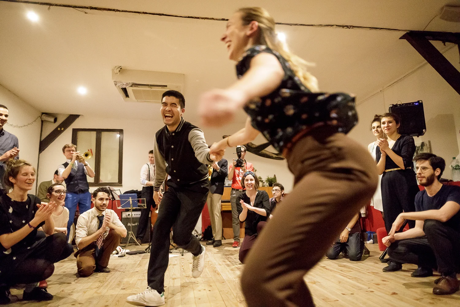 Paris Swing Workshop 2018, Saturday Night Party with the Jacks'&'Jills - Photo Credit: For Dancers Only (http://d.pr/1fEEY) - http://www.ebobrie.com/paris-swing-workshop-27012018-au-chantier
