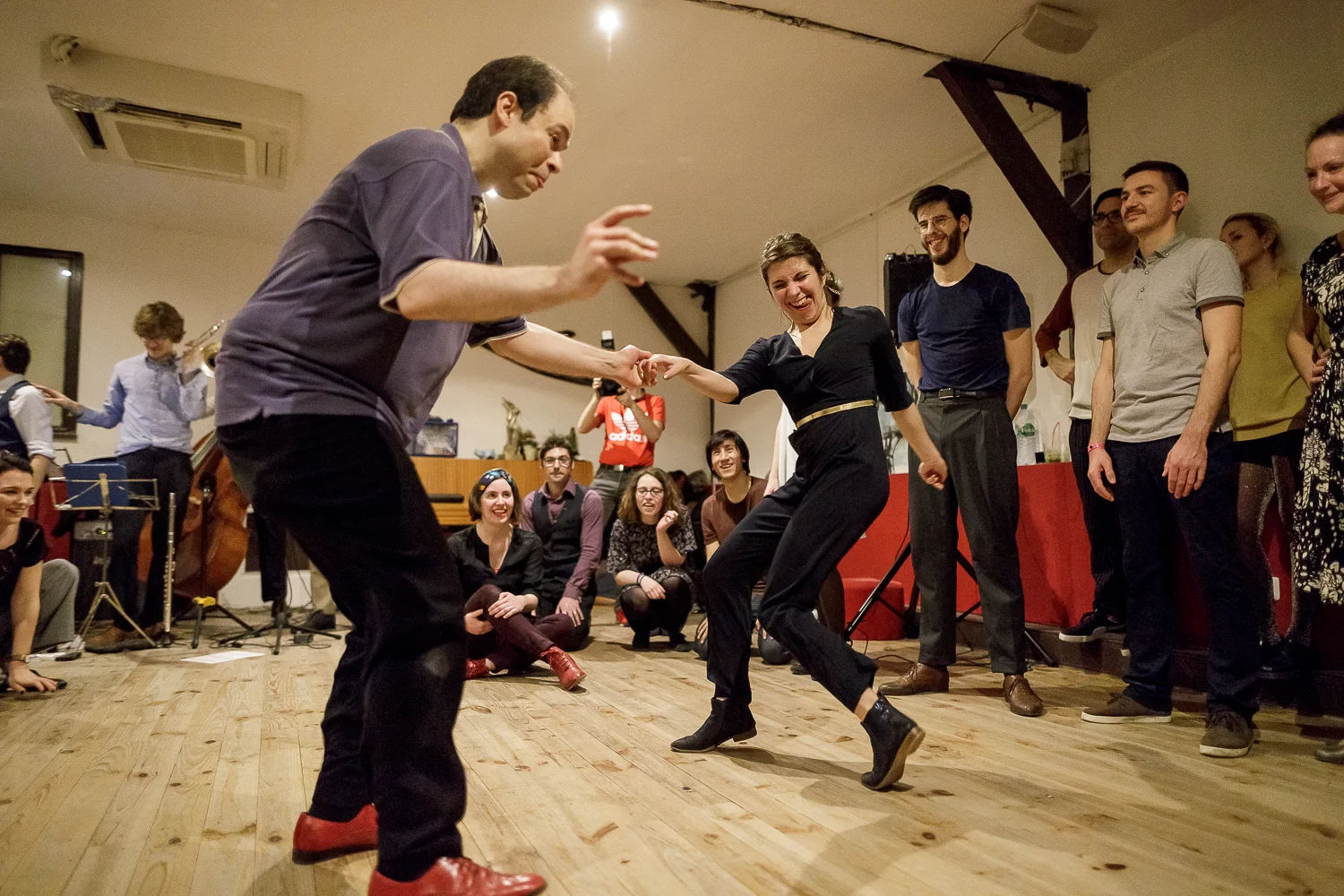 Paris Swing Workshop 2018, Saturday Night Party with the Jacks'&'Jills - Photo Credit: For Dancers Only (http://d.pr/1fEEY) - http://www.ebobrie.com/paris-swing-workshop-27012018-au-chantier