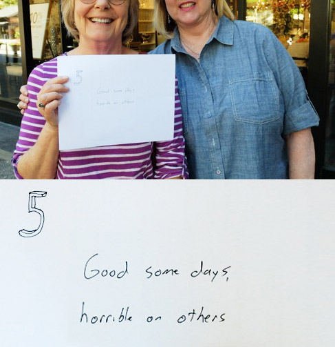 People on the street rated the air in San José from 1 to 10, with 10 the best.