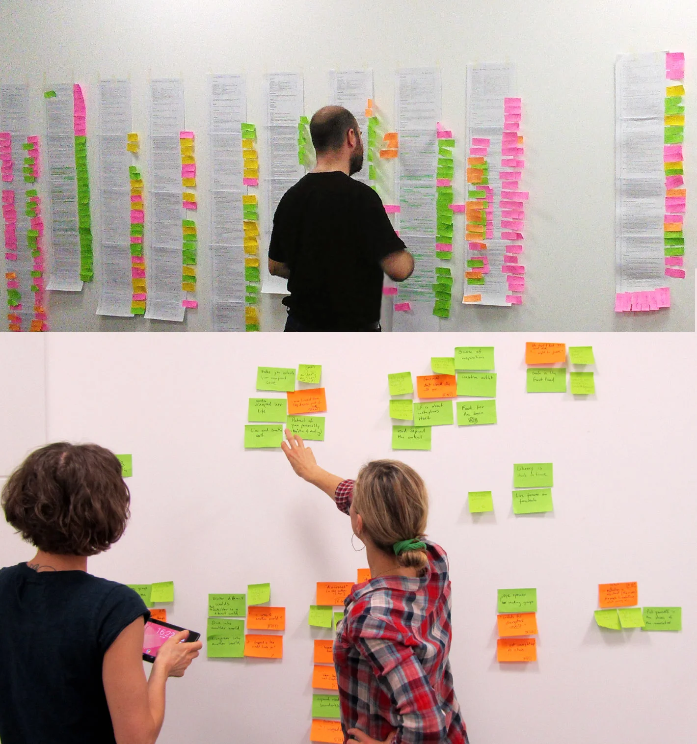 Looking for themes and metaphors