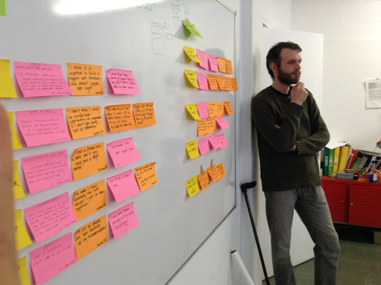 Looking for themes and barriers