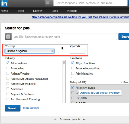 All participants were frustrated trying to specify a location. Advanced search&nbsp;offers location search by zip code but not by city - participants did not know the zip code of city they wanted to work&nbsp;in..