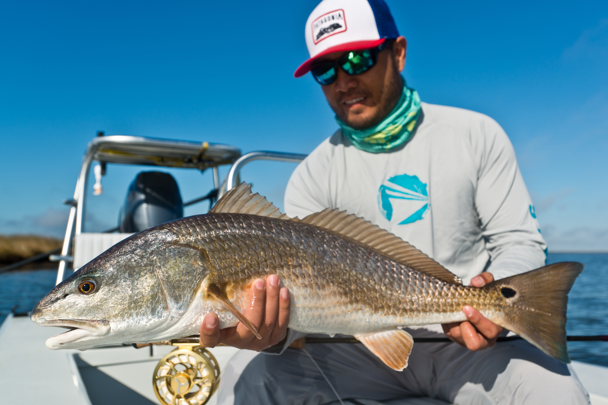 Fly Fishing Redfish New Orleans Louisiana Marsh 24