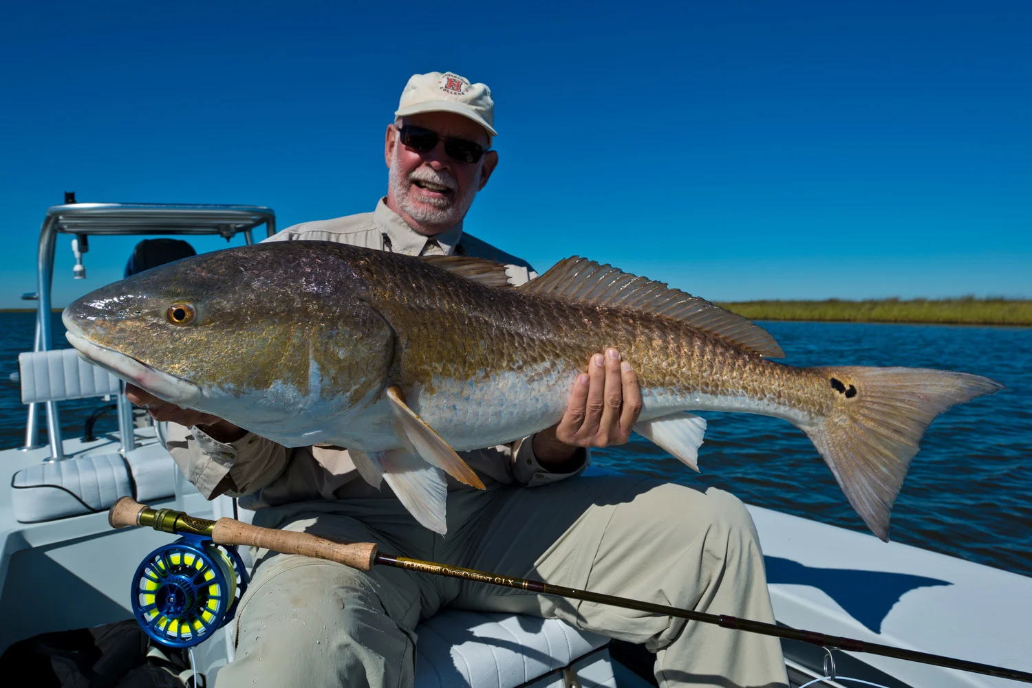 Fly Fishing for Redfish October 2014 with Southern Fly Expeditions of New Orleans