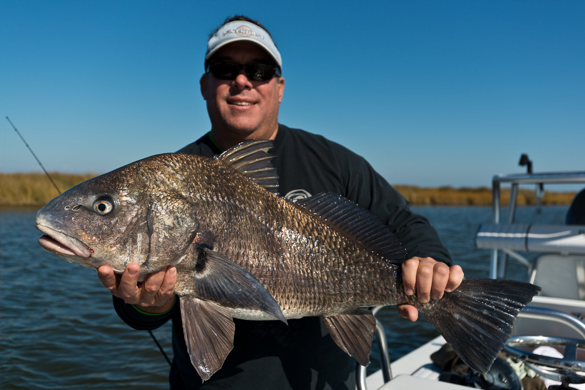 Fly Fishing for Blackdrum New Orleans Louisiana with Southern Fly Expeditions