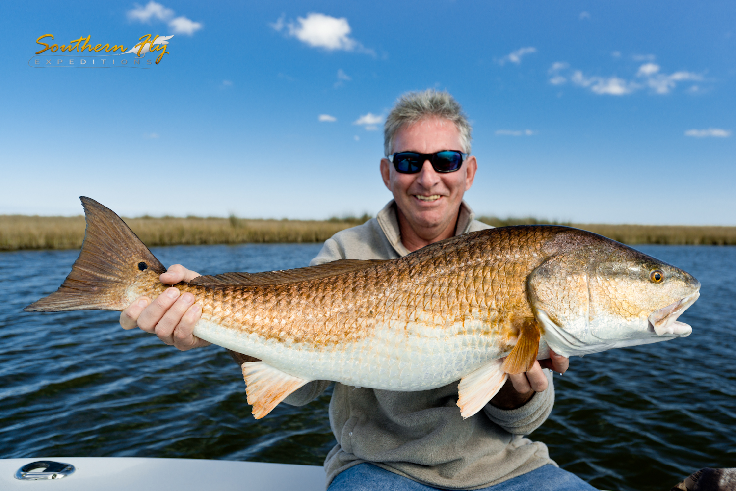 Sight Fishing for Redfish - Southern Fly Expeditions of New Orleans 