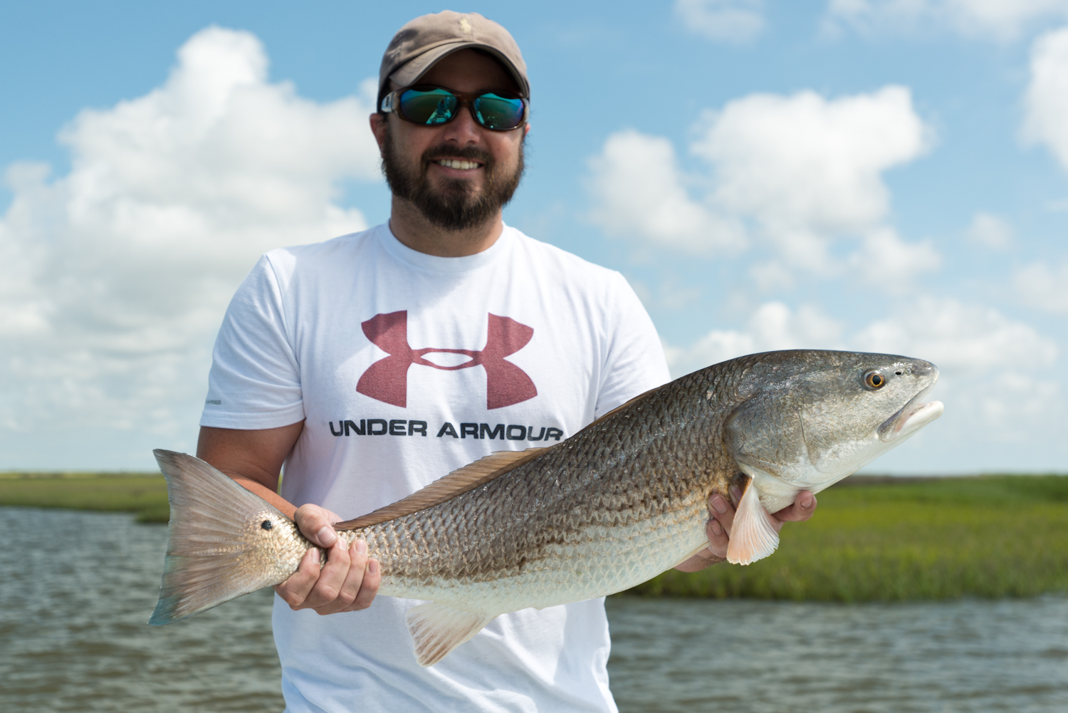 Fly Fishing in the Marshes of Louisiana May 2015 with Captain Brandon Keck