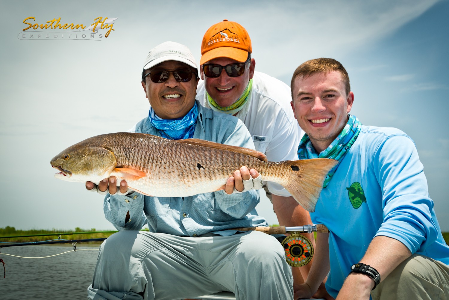 Fly Fishing Photos of Redfish with Captain Brandon Keck of Southern Fly Expeditions