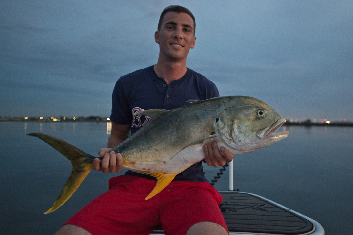 Anglers Fly Fishing for Jack Crevalle