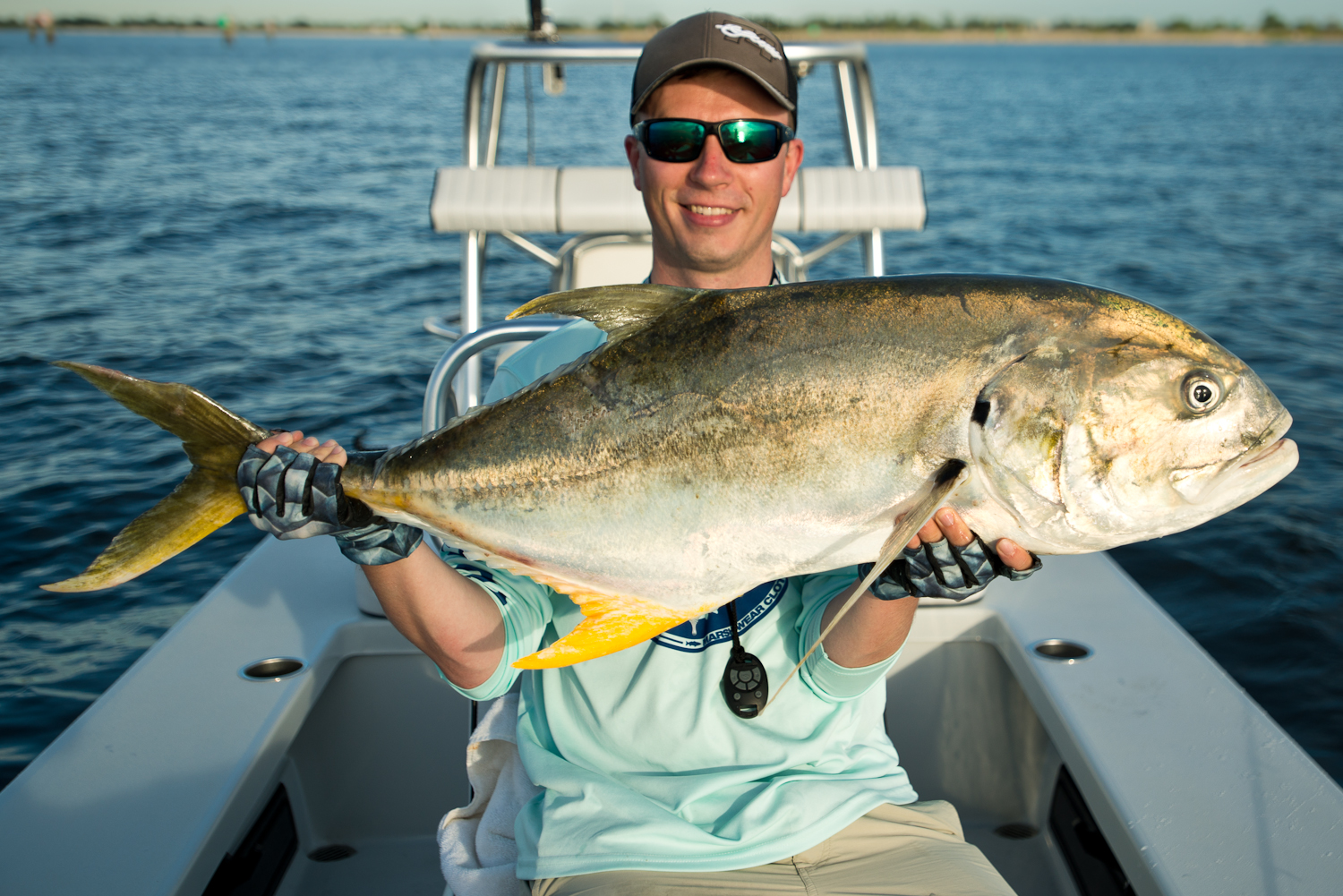 Jack Crevalle in the Shallows Near New Orleans