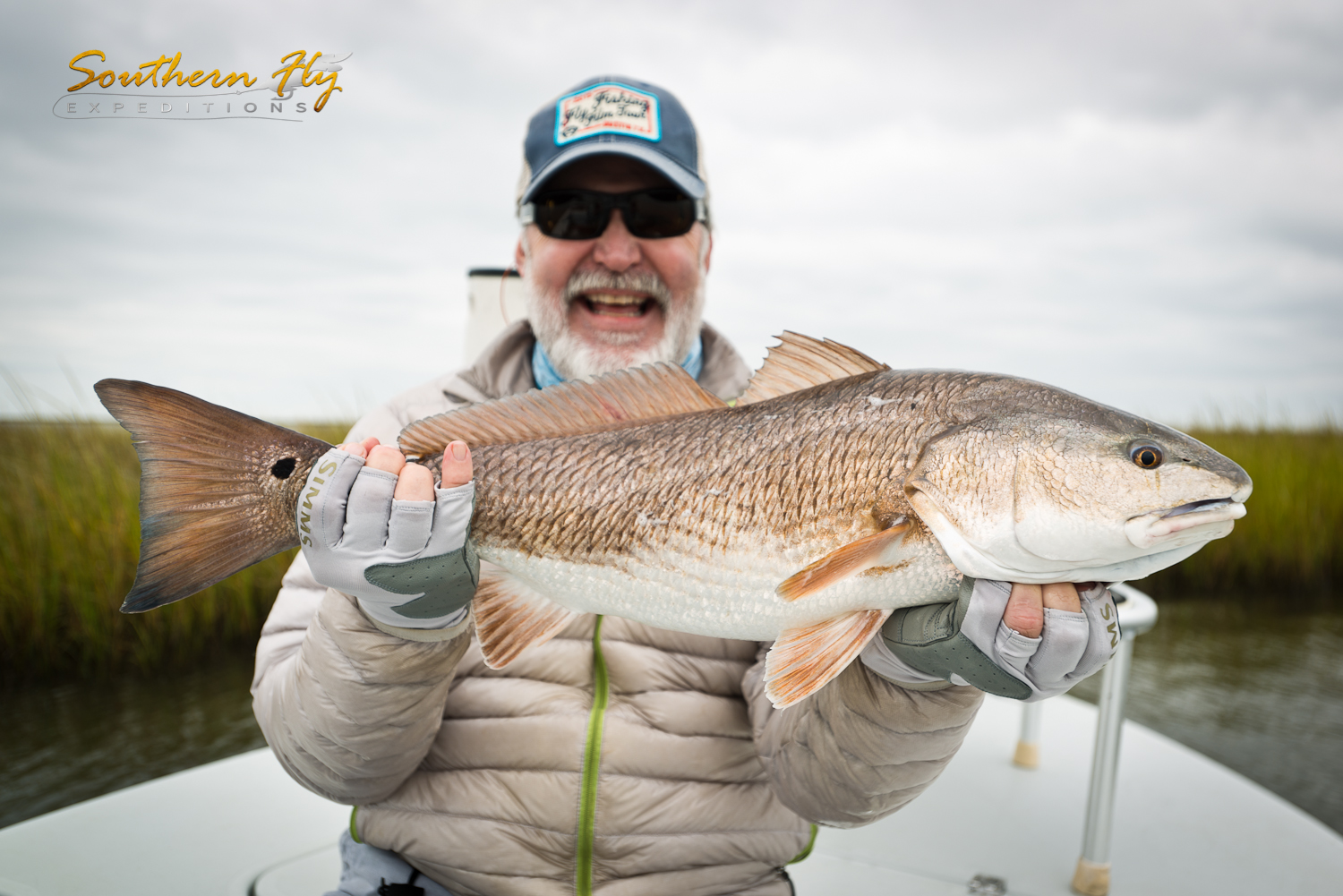 Million Dollar Smile Fly Fishing for Red Drums
