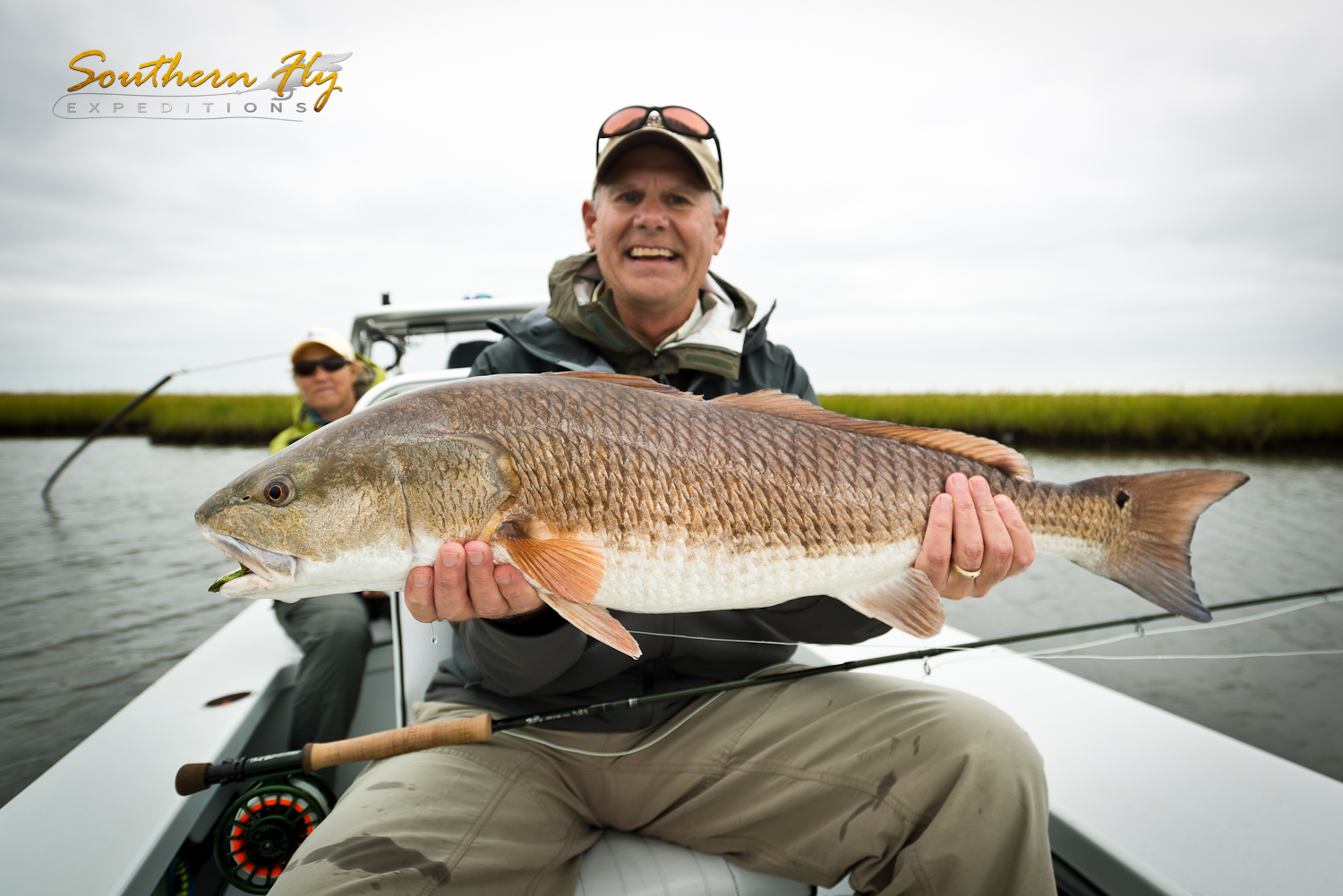 Skiff Fly Fishing for Red Drum
