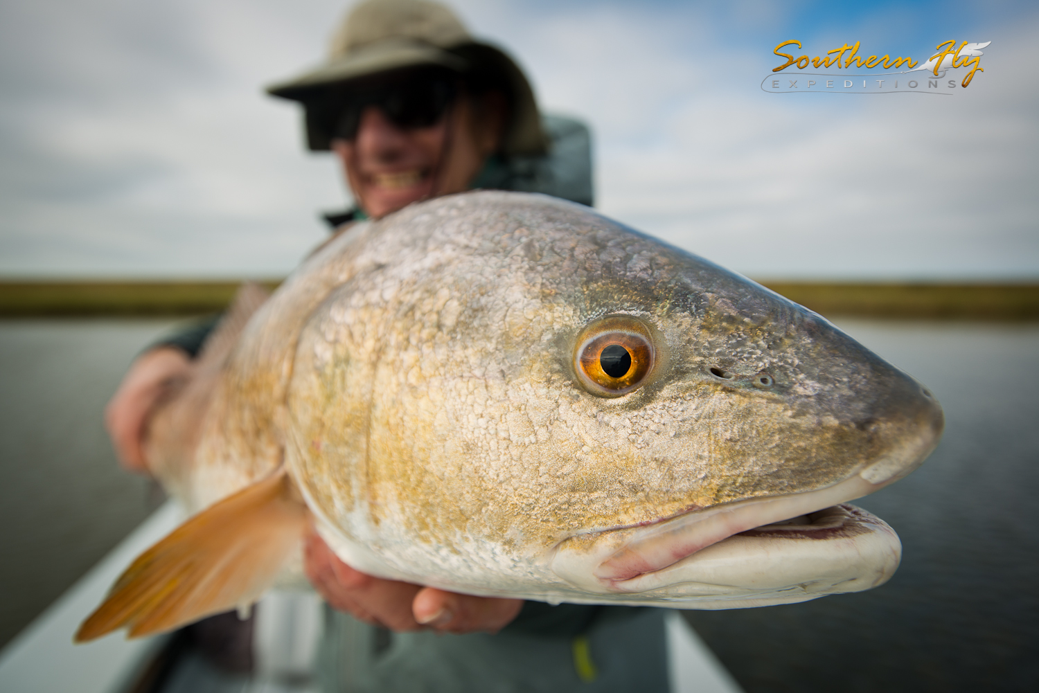 Louisiana Marsh Fly Fishing Red Drums