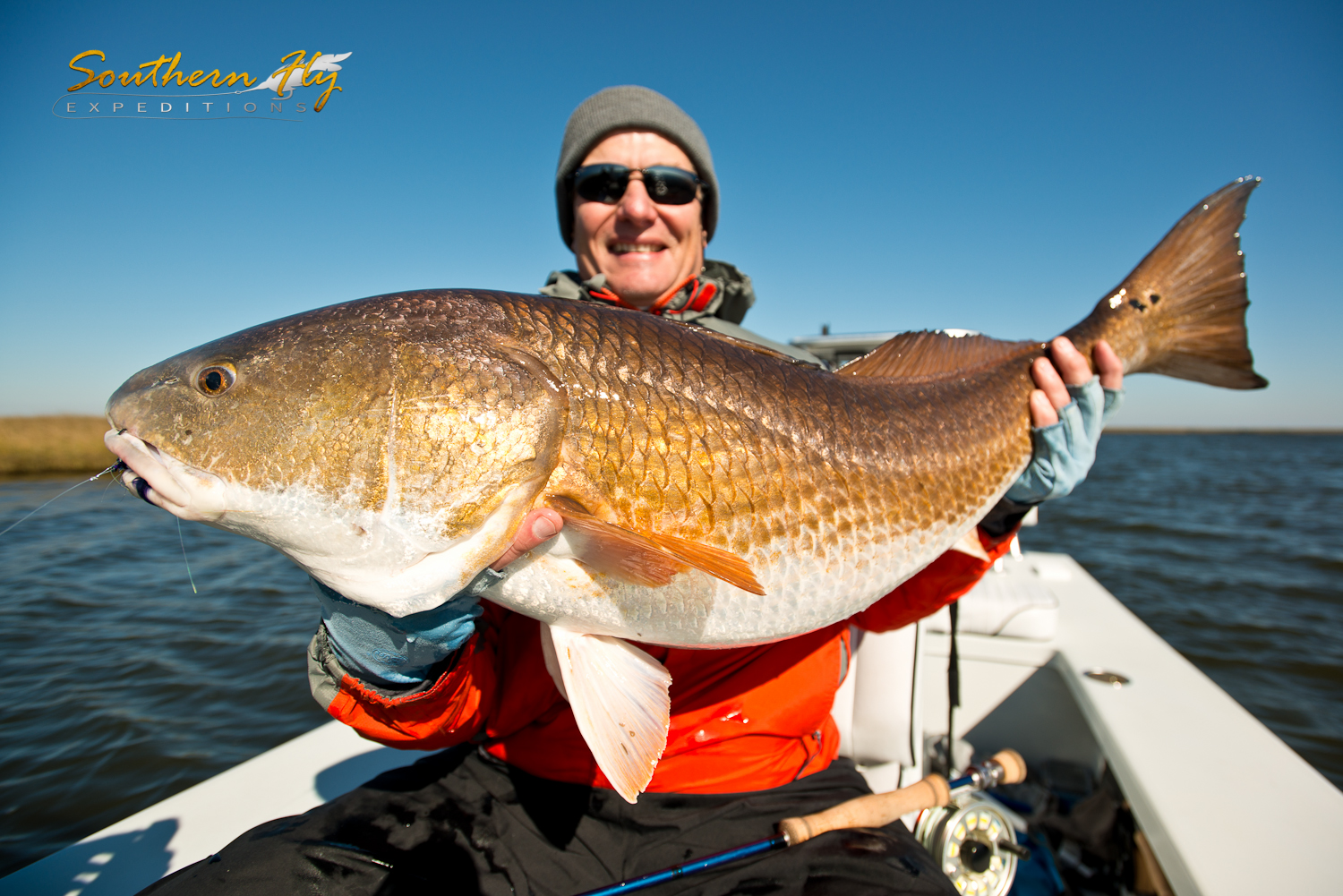 Prize Catch Huge Red Drum