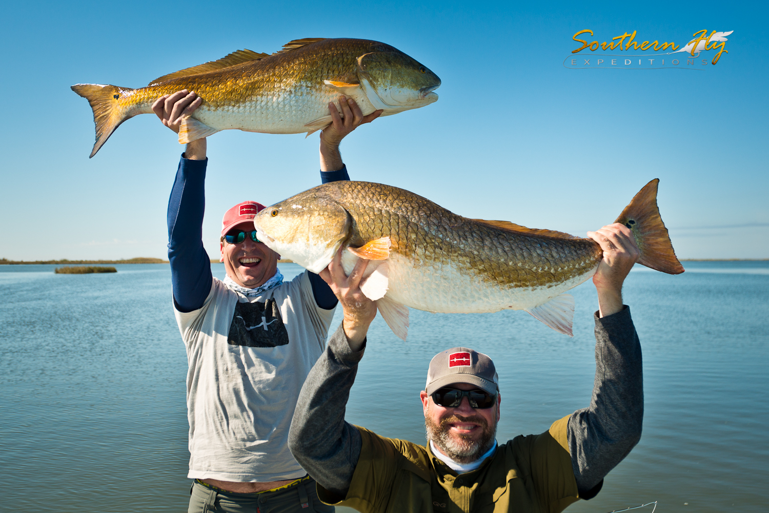 Successful Fly Fishing Dual Catches