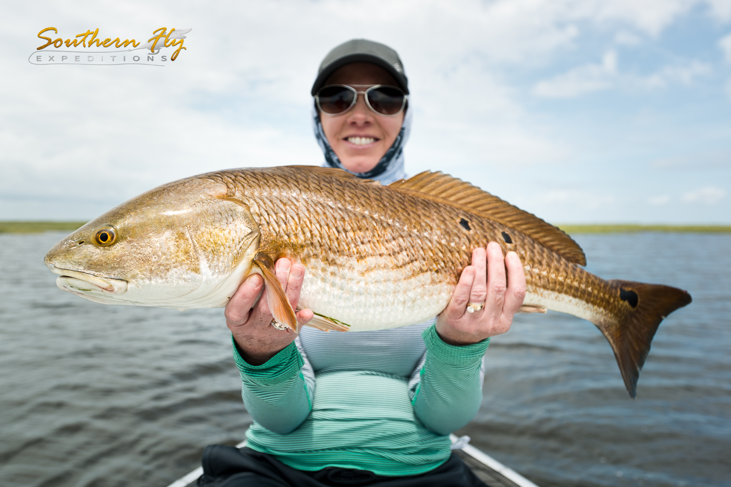 Women and Couples Fly Fishing Trips for Red Drum
