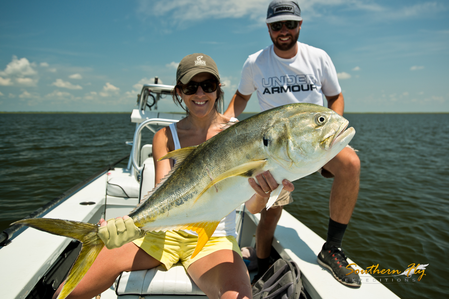 Fiesty Jack Crevalle Fly Fishing New Orleans