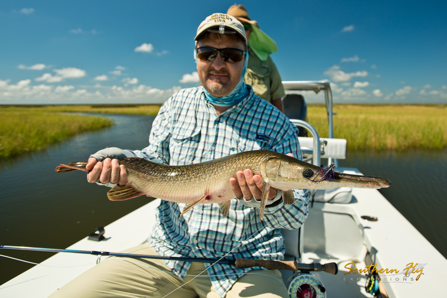 Southern Louisiana Shallow Water Alligator Gar