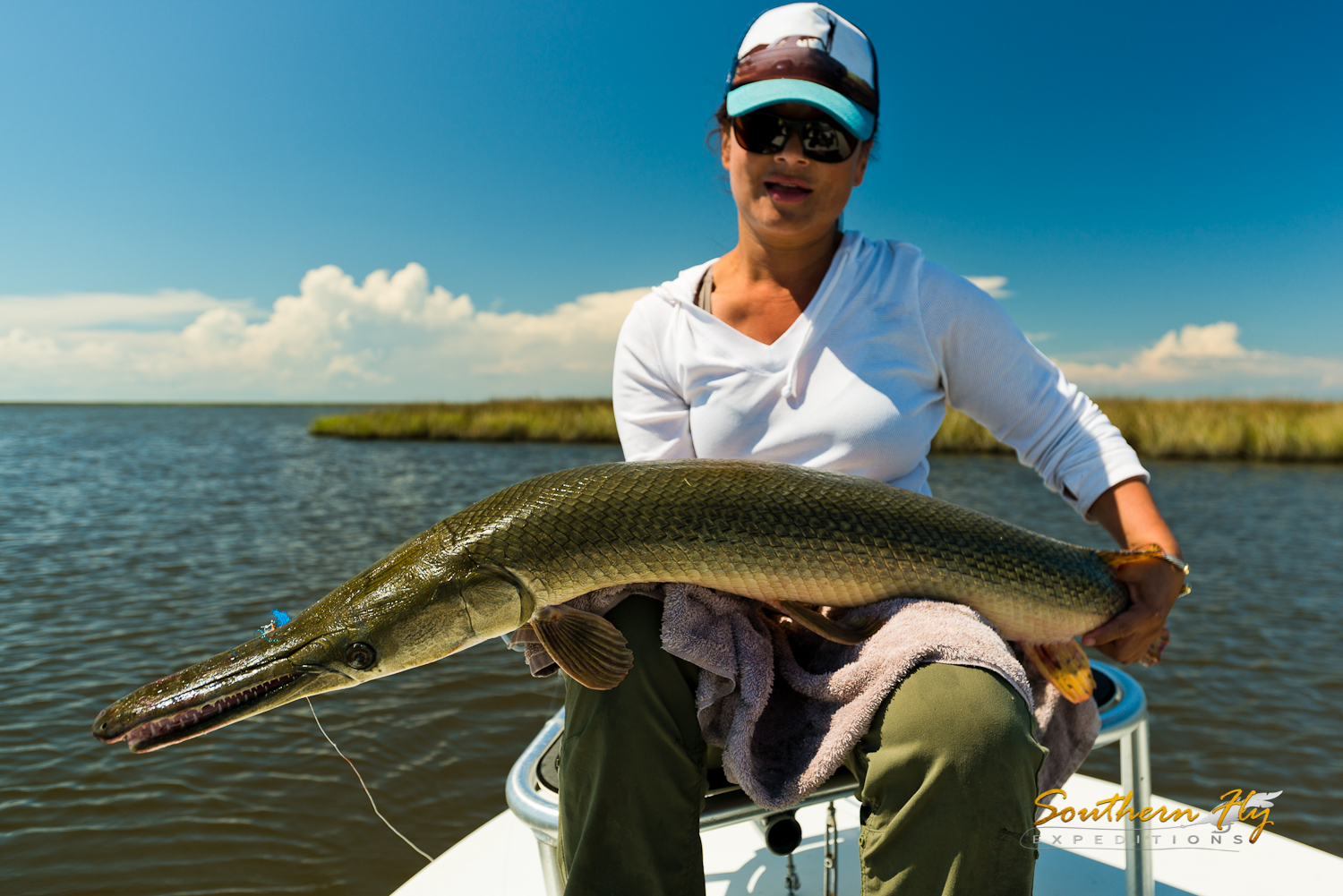 Women's Fly Fishing Charter New Orleans