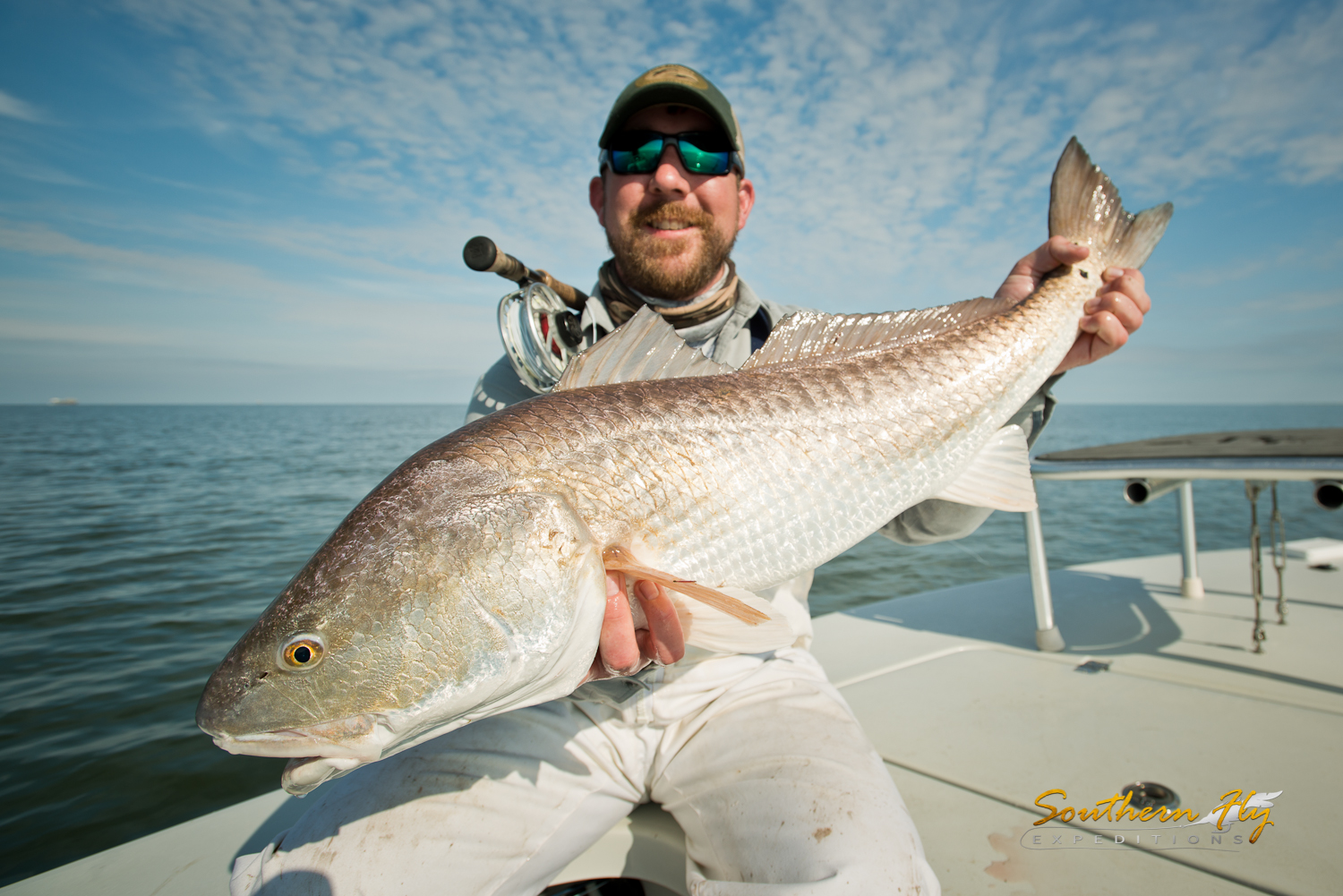 fly fishing new orleans guides by Southern Fly Expeditions redfish guide 