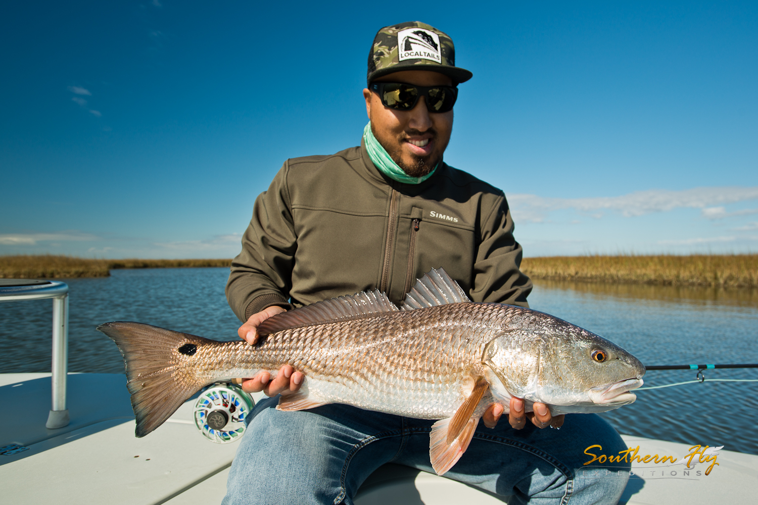 Fly Fishing Louisiana guides by Southern Fly Expeditions and Captain Brandon Keck 