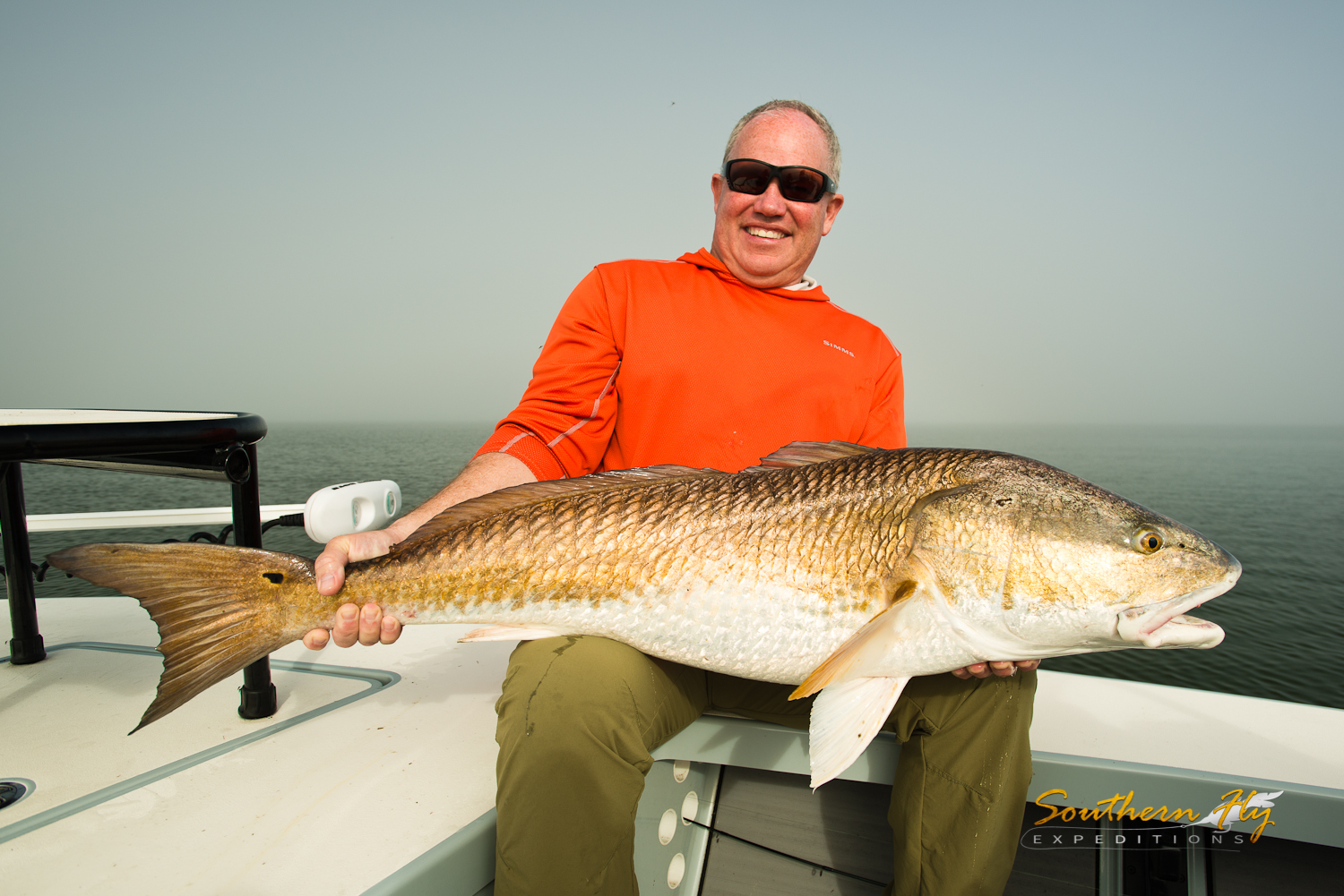 Fly fishing for redfish new orleans louisiana with fisherman captain brandon keck and southern fly expeditions 