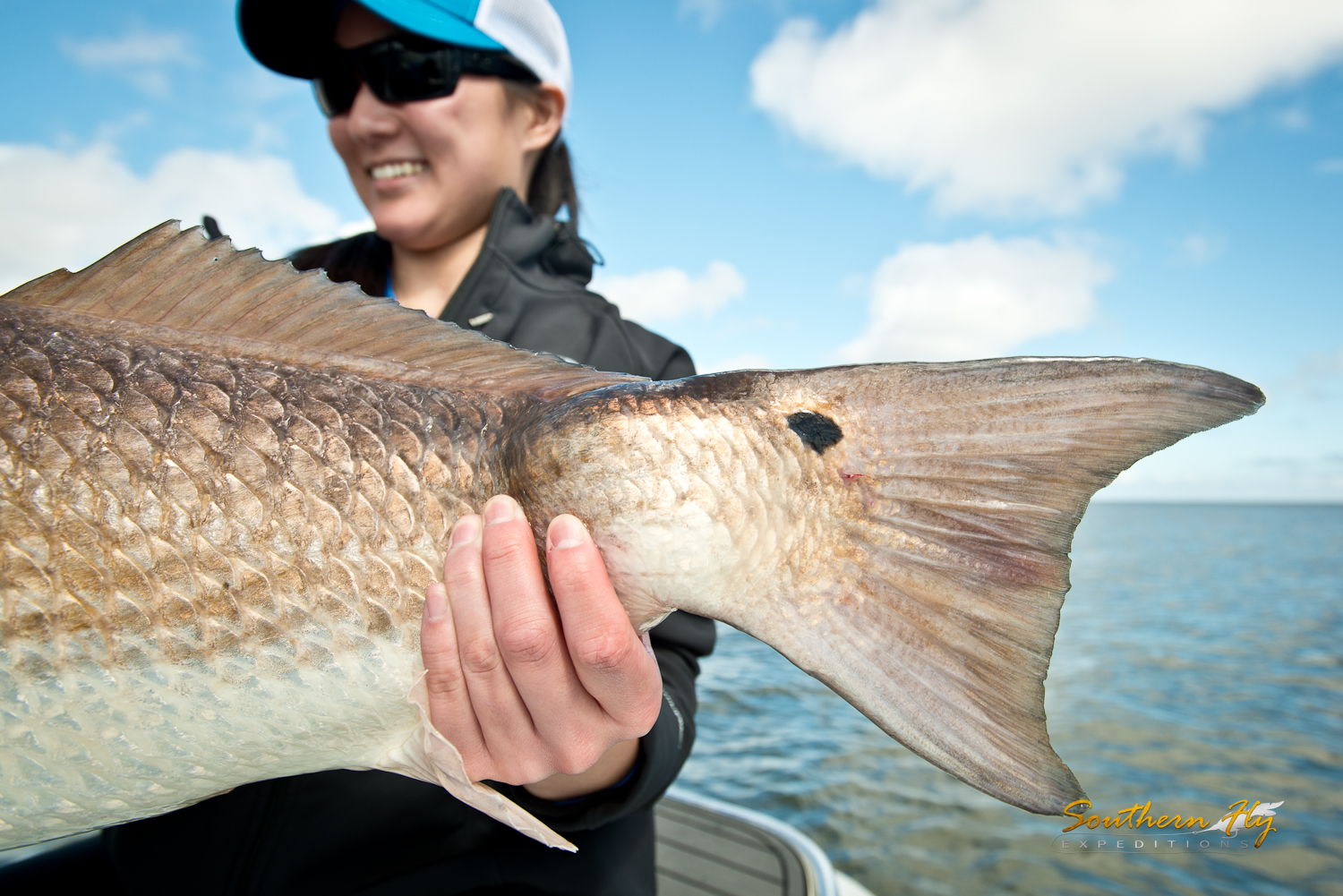 fly fishing with Southern Fly Expeditions for Redfish in the Louisiana Marsh