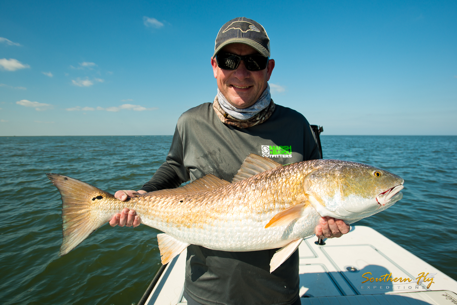 Fly fishing louisiana with Southern Fly Expeditions and captain brandon keck 