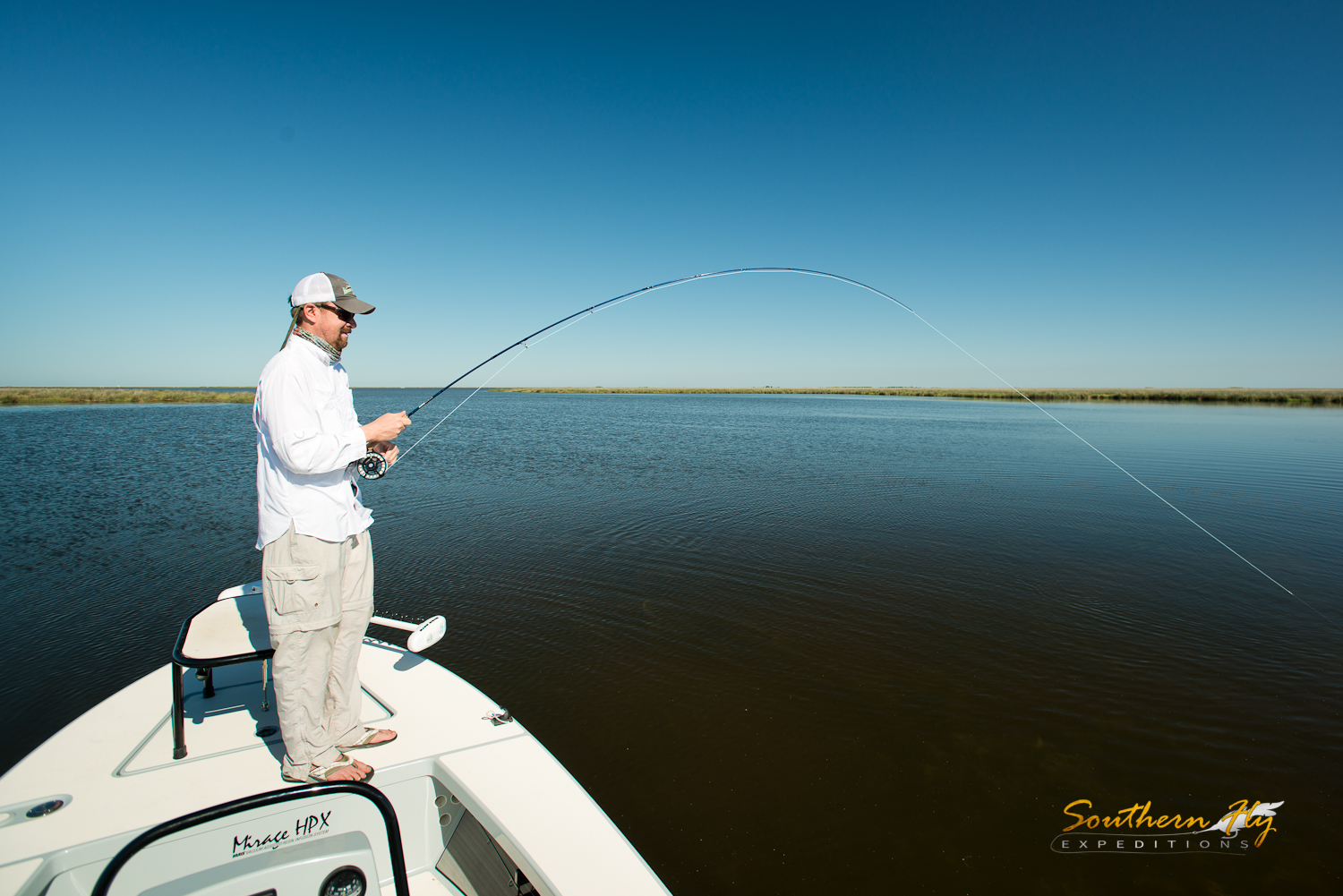 Fly Fishing New Orleans Salted Flats with Southern Fly Expeditions and Captain Brandon Keck 