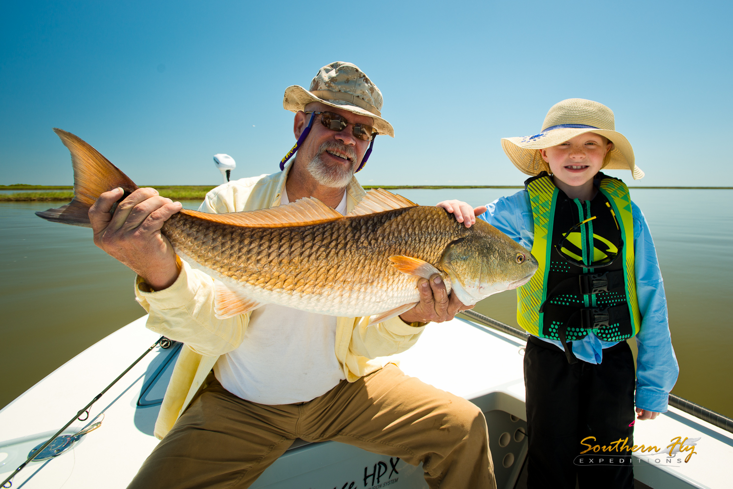 Grandparents Take Grandkids Fly Fishing New Orleans