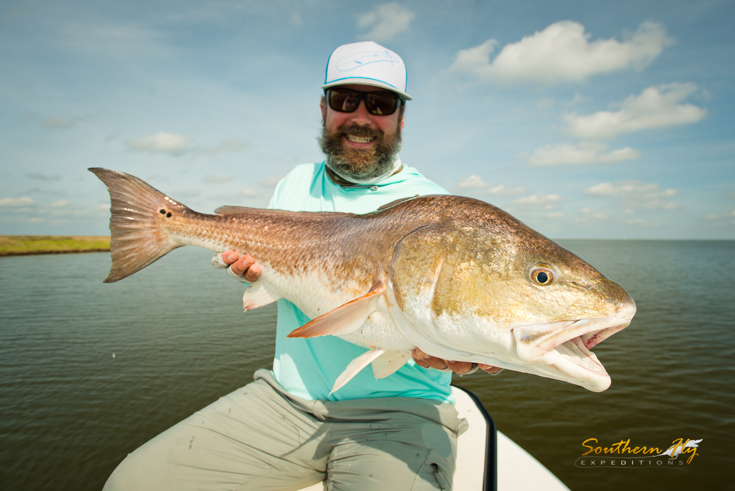 Marsh water Fly Fishing New Orleans with Southern Fly Expeditions - Fly Fishing New Orleans 