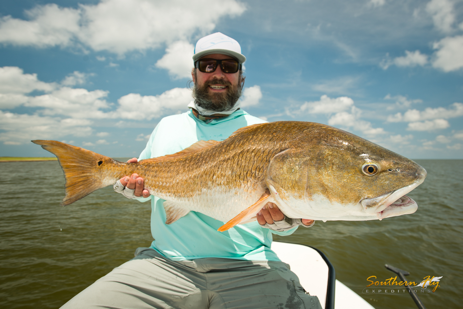 Salted Flats Fly Fishing New Orleans with Southern Fly Expeditions New Orleans Fishing 