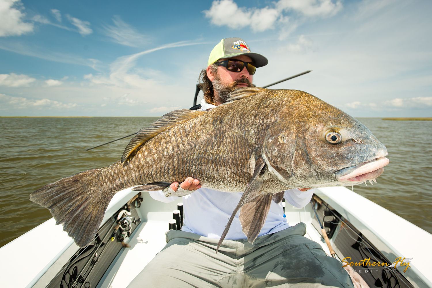 Reeling in Monster Reds in New Orleans with Southern Fly Expeditions 