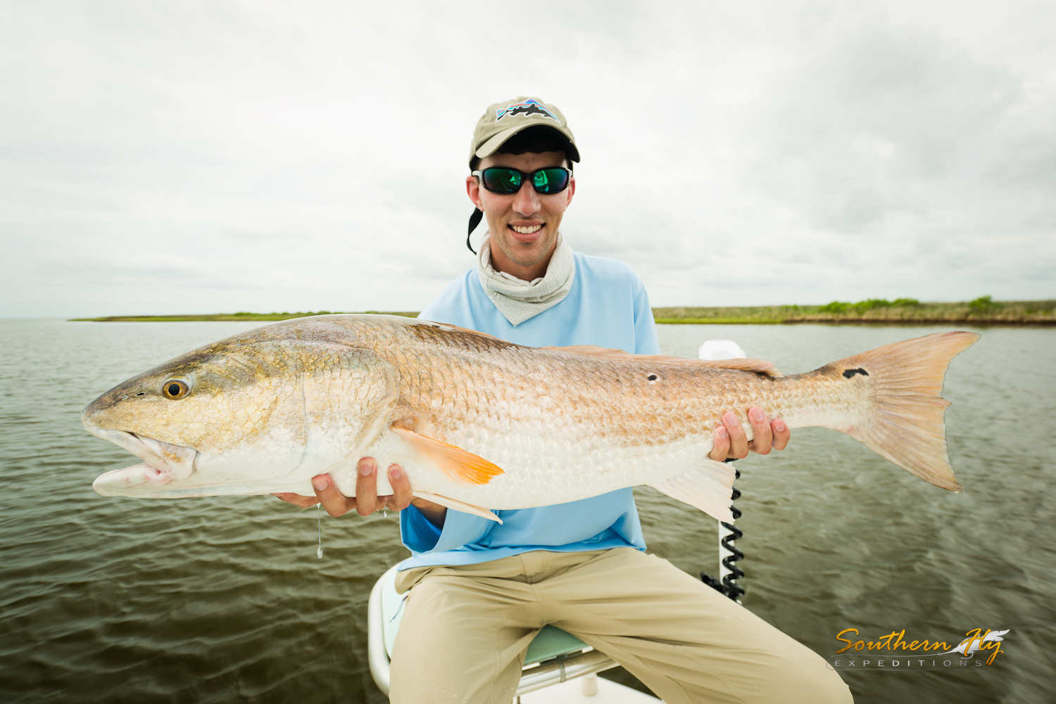 Red Drum Light Tackle Fly Fishing with Captain Brandon Keck New Orleans