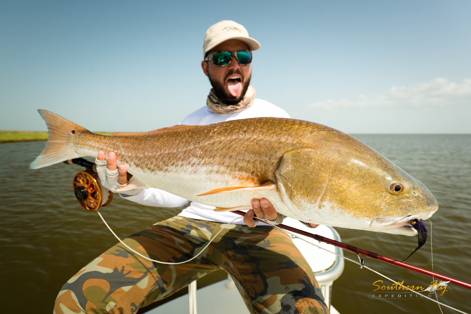 Venice fly fishing louisiana with southern fly expeditions and captain brandon keck 