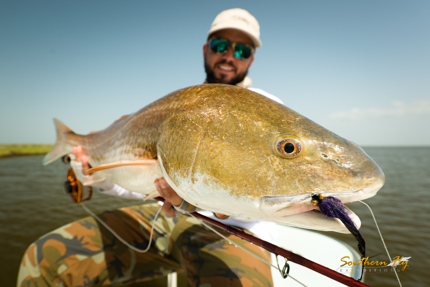 Fly fishing new orleans with southern fly expeditions the best redfish guide in louisiana 