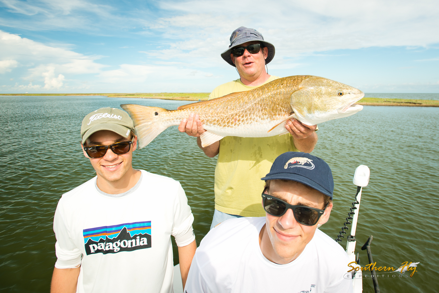 Fly fishing with family new orleans louisiana with southern fly expeditions and captain brandon keck 