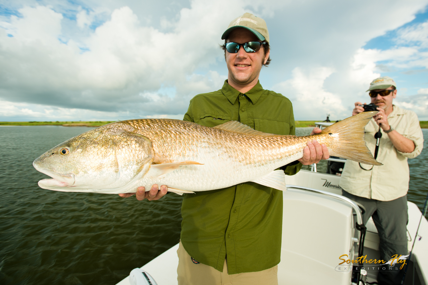 Fly fishing for redfish in Louisiana with Brandon Keck and Southern Fly Expeditions 