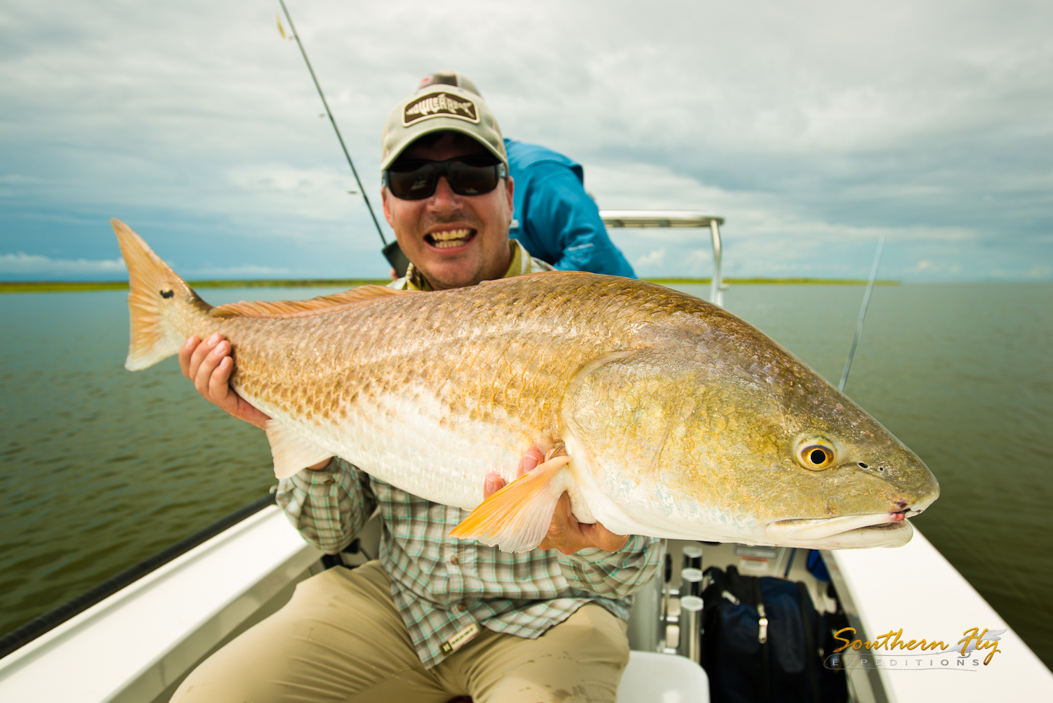 Fly Fishing Redfish Louisiana with Southern Fly Expeditions and Captain Brandon Keck 