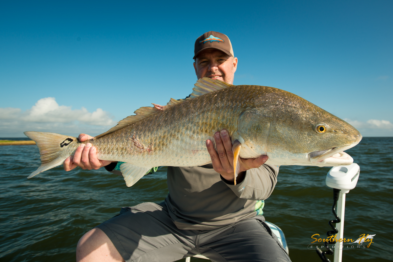Fly Fishing Guide new orleans marsh area with Southern Fly Expeditions