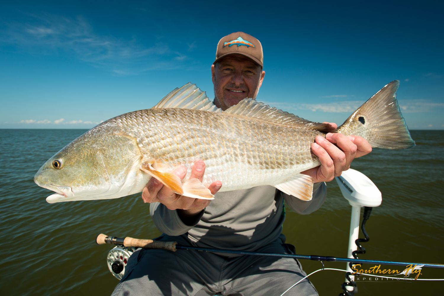 Southern Fly Expeditions Redfish Fishing guide new orleans louisiana 