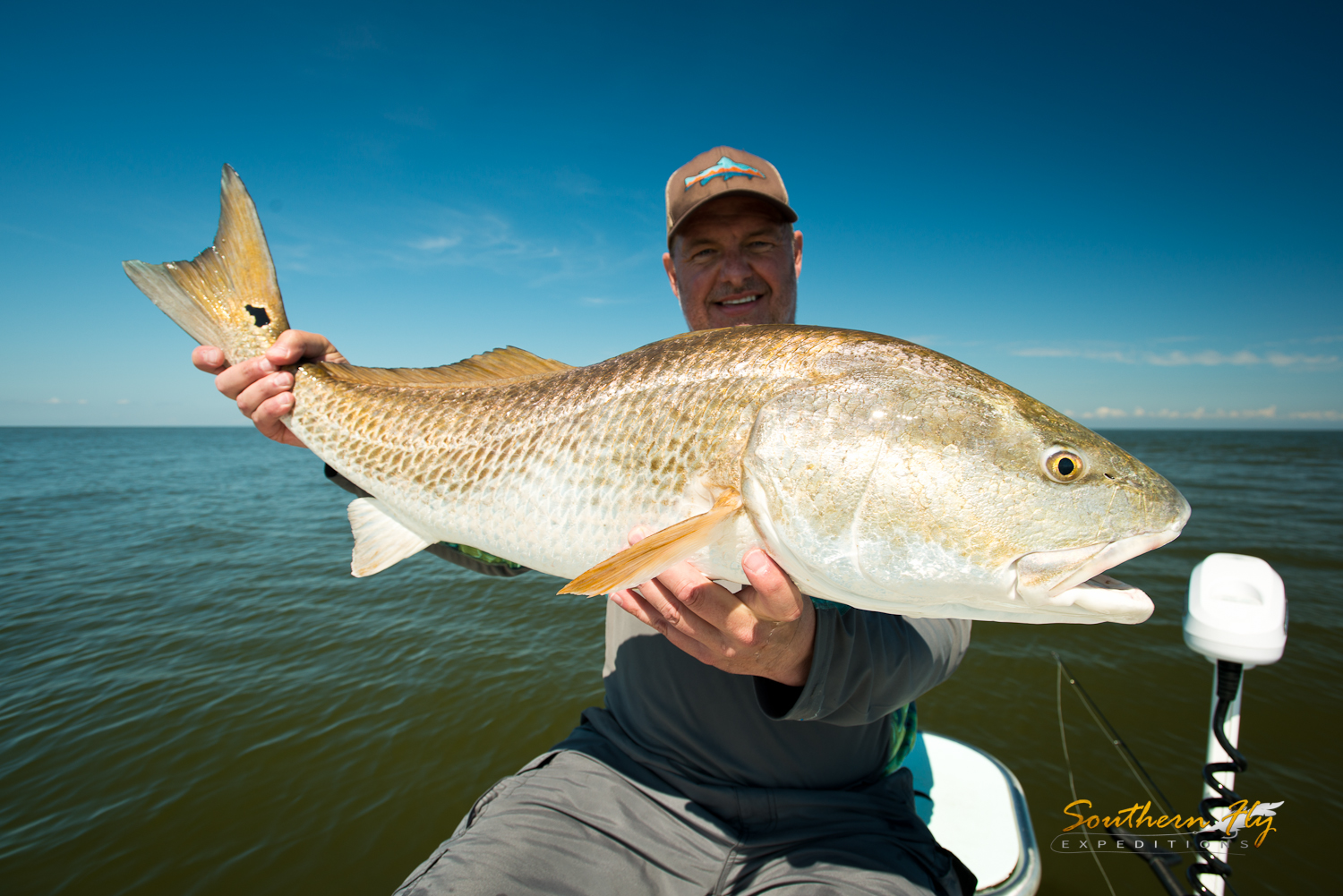 fly fishing redfish guide new orleans louisiana with southern fly expeditions and captain brandon keck 