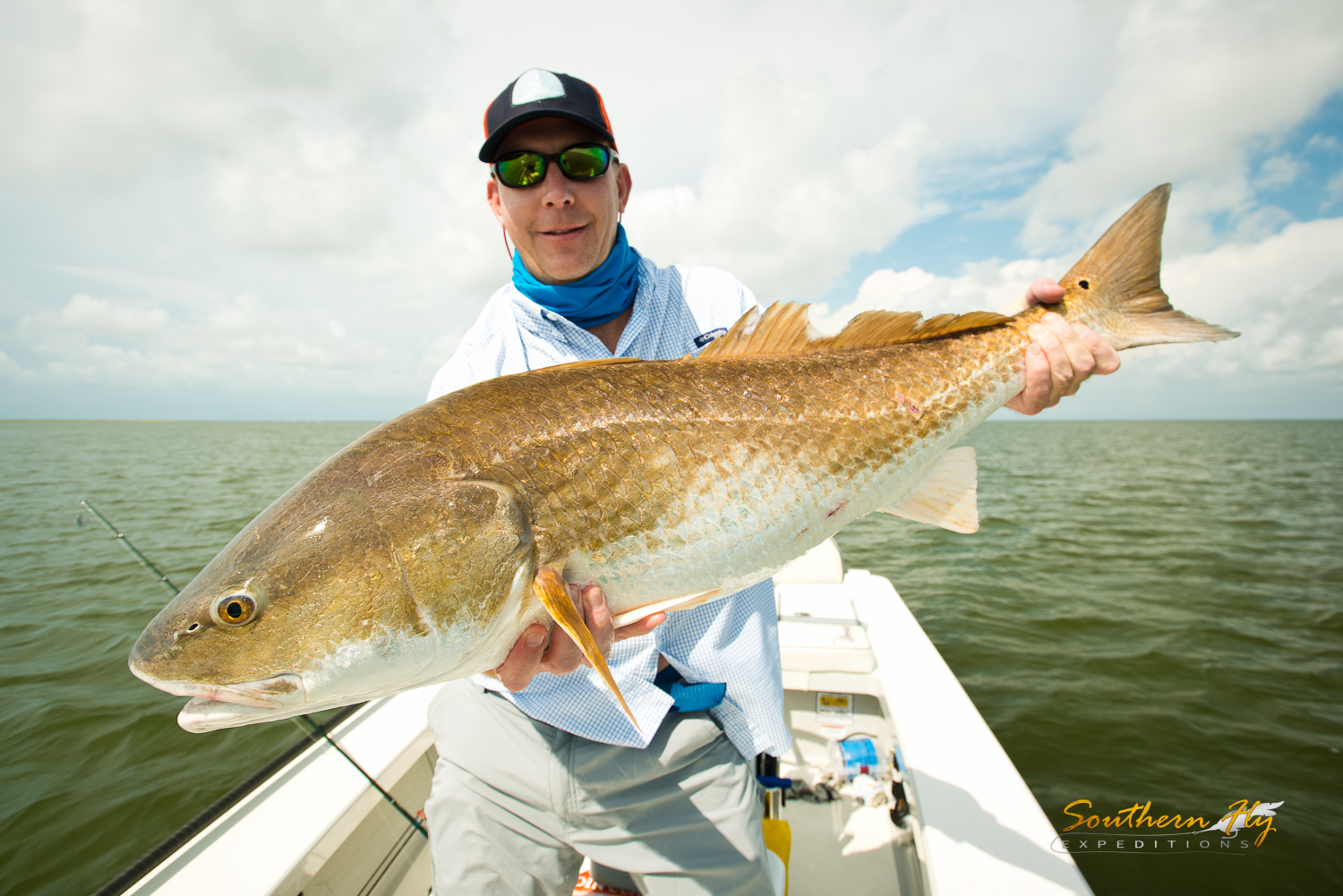 fishing for redfish in louisiana Southern Fly Expeditions 